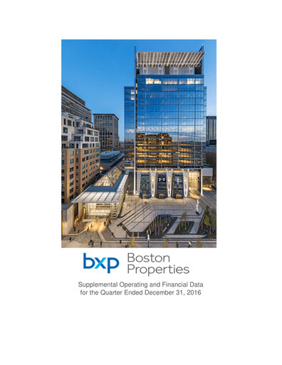 Thumbnail BXP, Inc.
 Quarterly Report 2016-q4