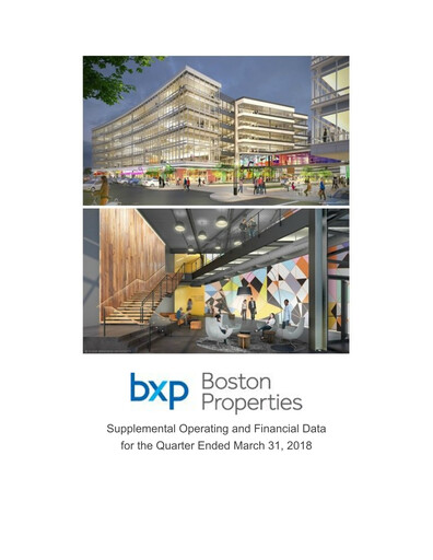 Thumbnail BXP, Inc.
 Quarterly Report 2018-q1