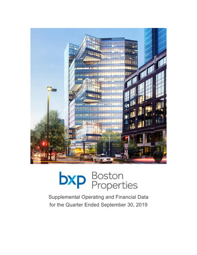 Thumbnail BXP, Inc.
 Quarterly Report 2019-q3