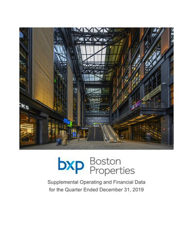 Thumbnail BXP, Inc.
 Quarterly Report 2019-q4