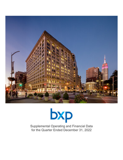 Thumbnail BXP, Inc.
 Quarterly Report 2022-q4