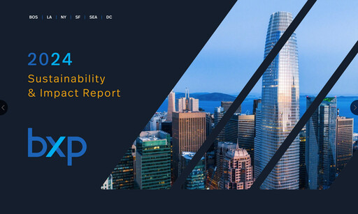 Thumbnail BXP, Inc.
 Sustainability Report 2024