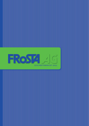 Thumbnail FRoSTA AG Annual Report 2011