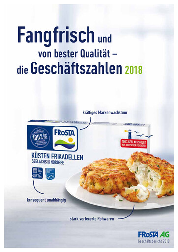 Thumbnail FRoSTA AG Annual Report 2018