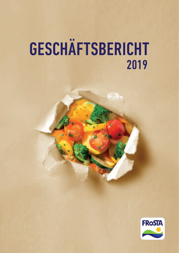 Thumbnail FRoSTA AG Annual Report 2019