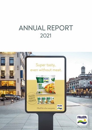 Thumbnail FRoSTA AG Annual Report 2021
