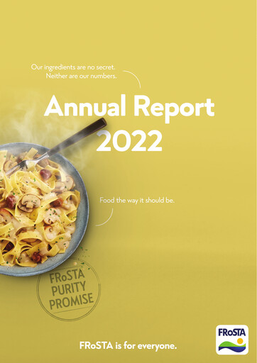 Thumbnail FRoSTA AG Annual Report 2022