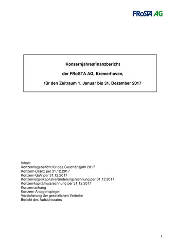 Thumbnail FRoSTA AG Financial Report 2017