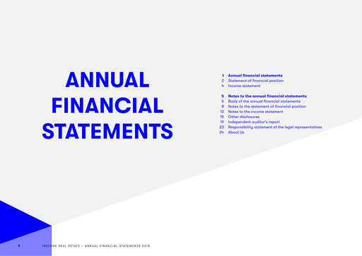 Thumbnail Instone Real Estate Group Financial Statement 2018