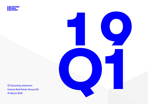 Thumbnail Instone Real Estate Group Quarterly Report 2019-q1