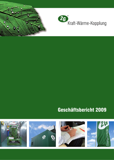 Thumbnail 2G Energy AG Annual Report 2009