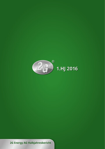 Thumbnail 2G Energy AG Half-year Report 2016-h1