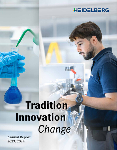 Thumbnail Heidelberger Druckmaschinen Annual Report 2023-2024