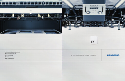 Thumbnail Heidelberger Druckmaschinen Half-year Report 2010-h1