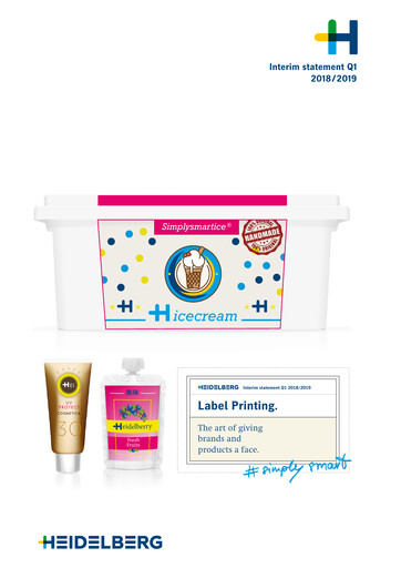 Thumbnail Heidelberger Druckmaschinen Quarterly Report 2018-q1
