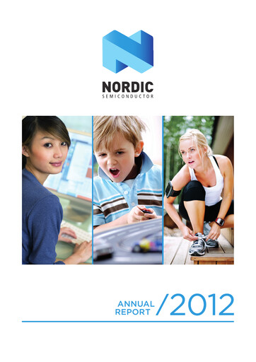 Thumbnail Nordic Semiconductor
 Annual Report 2012