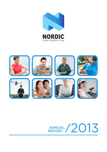 Thumbnail Nordic Semiconductor
 Annual Report 2013