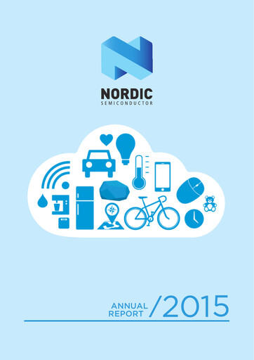 Thumbnail Nordic Semiconductor
 Annual Report 2015