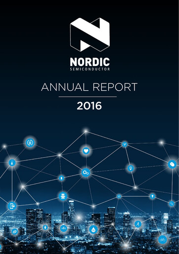Thumbnail Nordic Semiconductor
 Annual Report 2016