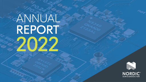 Thumbnail Nordic Semiconductor
 Annual Report 2022