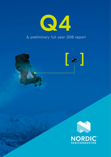 Miniature Nordic Semiconductor
 Rapport trimestriel 2018-q4