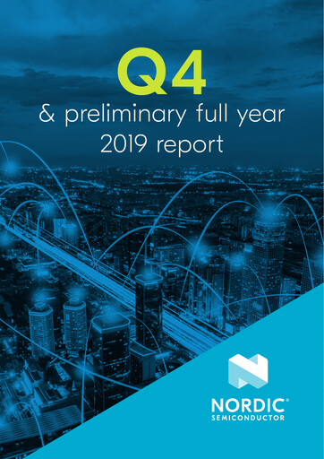 Miniature Nordic Semiconductor
 Rapport trimestriel 2019-q4