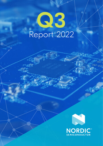 Miniature Nordic Semiconductor
 Rapport trimestriel 2022-q3