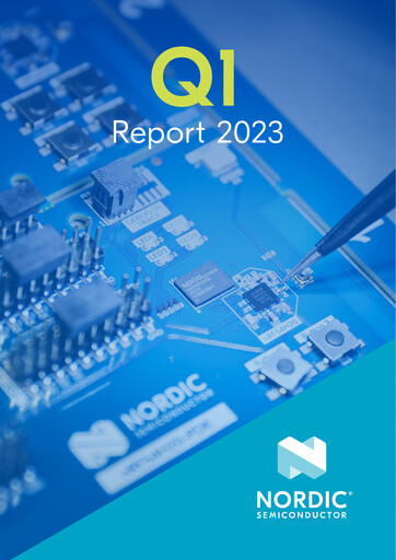 Miniature Nordic Semiconductor
 Rapport trimestriel 2023-q1