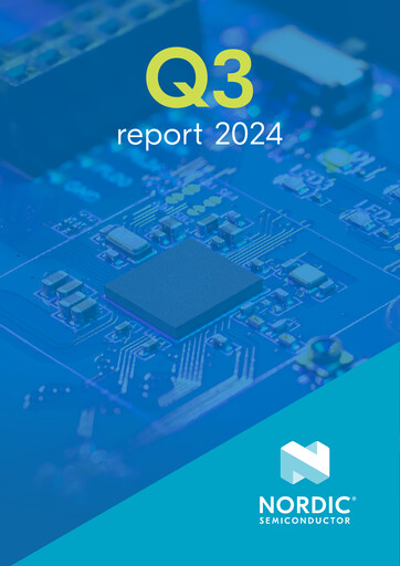 Miniature Nordic Semiconductor
 Rapport trimestriel 2024-q3