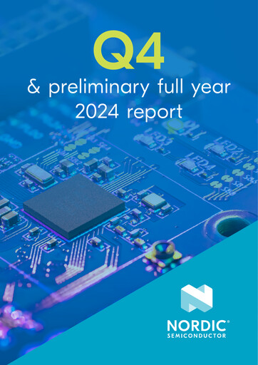 Miniature Nordic Semiconductor
 Rapport trimestriel 2024-q4