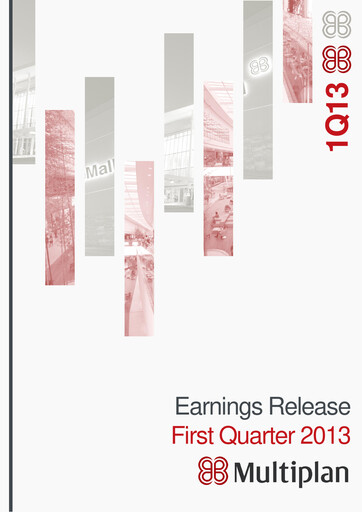 Thumbnail Multiplan Empreendimentos Imobiliários Quarterly Report 2013-q1