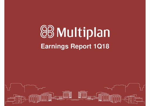 Thumbnail Multiplan Empreendimentos Imobiliários Quarterly Report 2018-q1