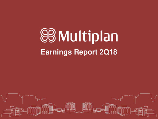 Thumbnail Multiplan Empreendimentos Imobiliários Quarterly Report 2018-q2