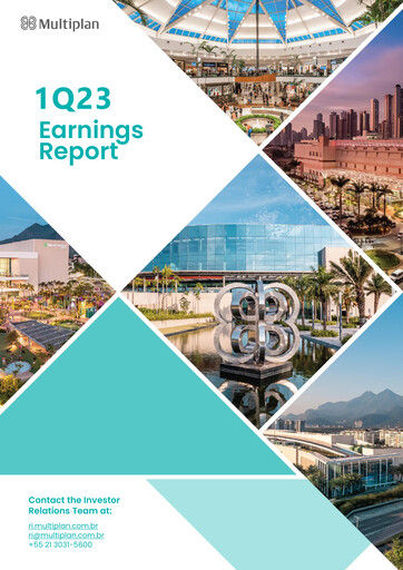 Thumbnail Multiplan Empreendimentos Imobiliários Quarterly Report 2023-q1