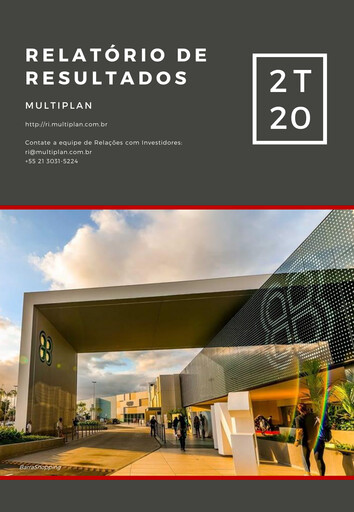 Thumbnail Multiplan Empreendimentos Imobiliários Quarterly Report 2020-q2