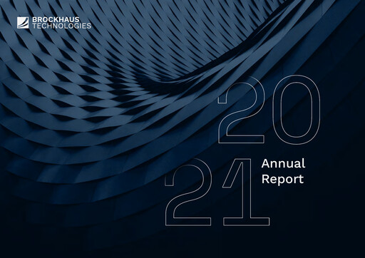 Thumbnail Brockhaus Technologies Annual Report 2021