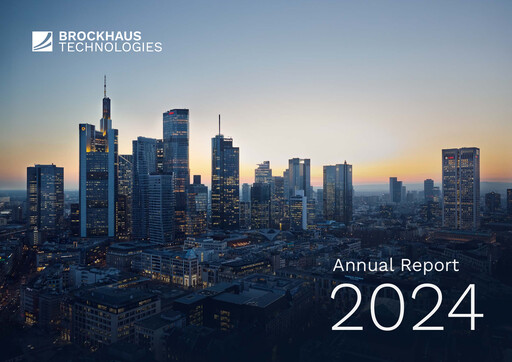 Miniature Brockhaus Technologies Rapport annuel 2024