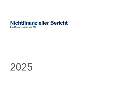 Thumbnail Brockhaus Technologies ESG Report 2025