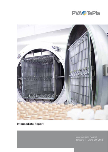 Thumbnail PVA TePla AG Half-year Report 2013-h1