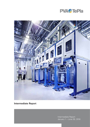 Thumbnail PVA TePla AG Half-year Report 2018-h1