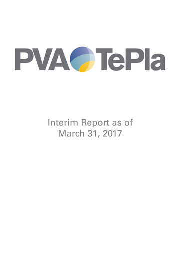Thumbnail PVA TePla AG Quarterly Report 2017-q1