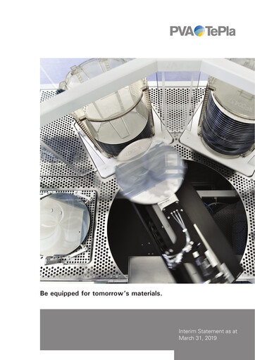 Thumbnail PVA TePla AG Quarterly Report 2019-q1