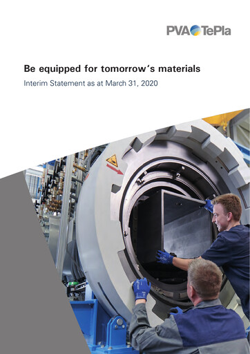 Thumbnail PVA TePla AG Quarterly Report 2020-q1
