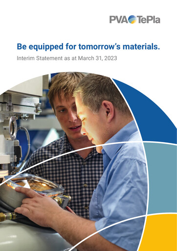 Thumbnail PVA TePla AG Quarterly Report 2023-q1