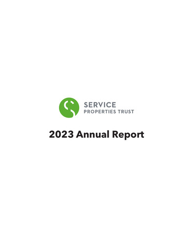 Thumbnail Service Properties Trust Annual Report 2023