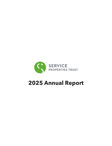 Thumbnail Service Properties Trust Annual Report 2025