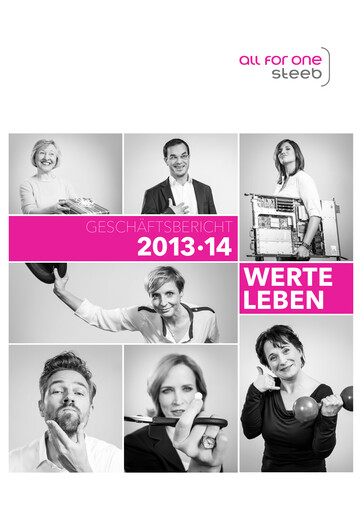 Thumbnail All for One Group Annual Report 2013-2014