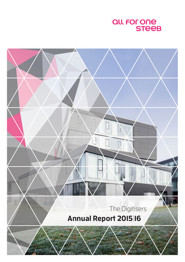 Thumbnail All for One Group Annual Report 2015-2016