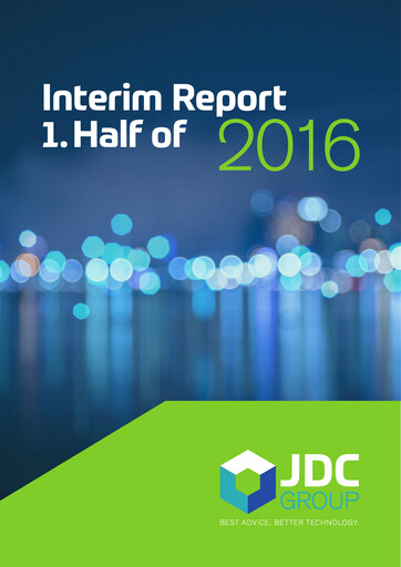 Thumbnail JDC Group AG Half-year Report 2016-h1