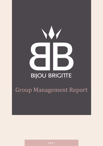 Thumbnail Bijou Brigitte Annual Report 2021